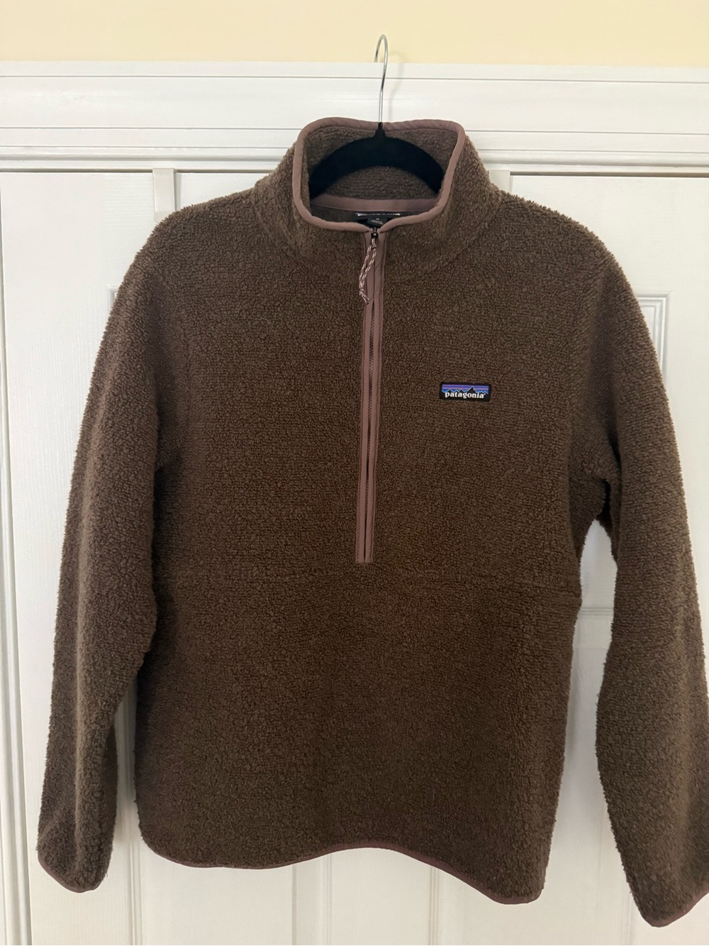 Patagonia Brown Half-Zip Fleece Pullover